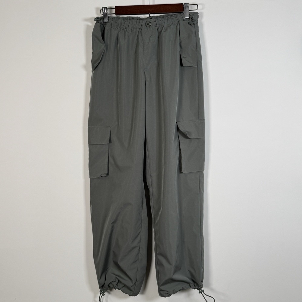 Zoe + Phoebe Women's Goco's‎ Cargo Pant Drawstring Elastic Waist Size Small